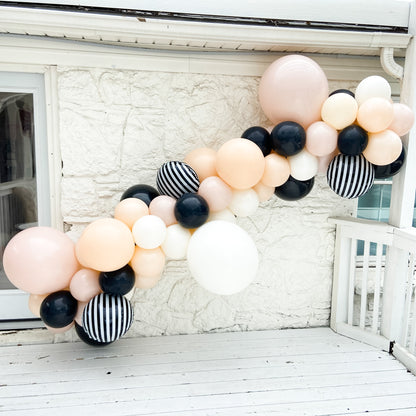 Striped Mylar Balloons