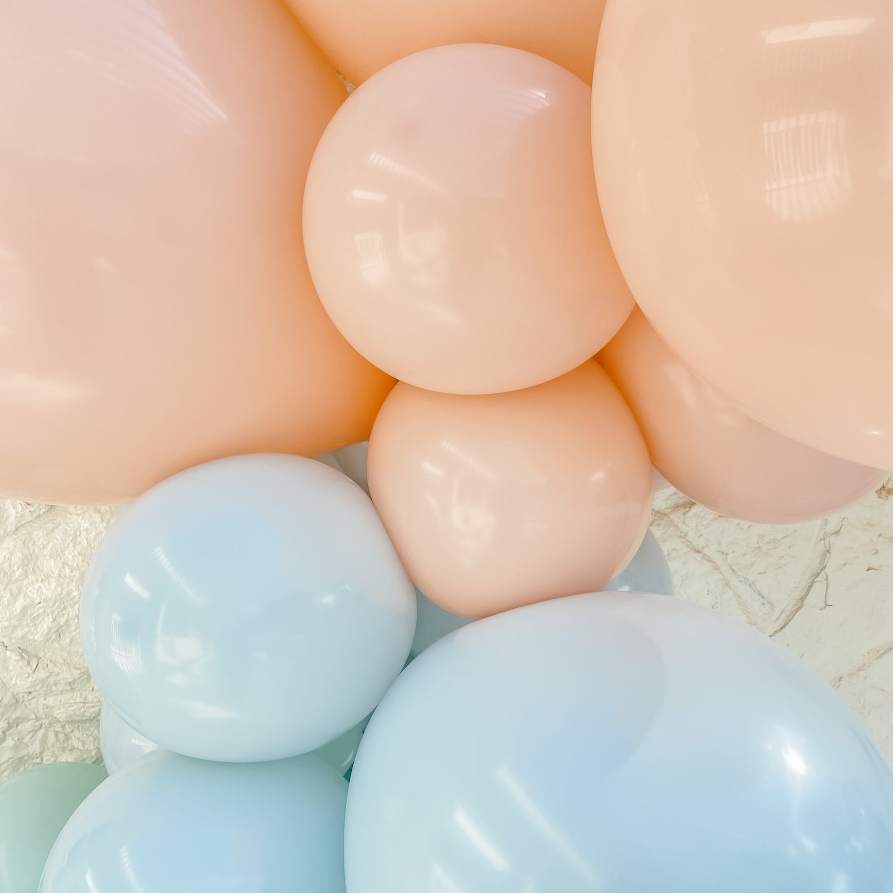 Pastel Rainbow Balloon Garland DIY Kit (5 Ft to 25 Ft), Includes