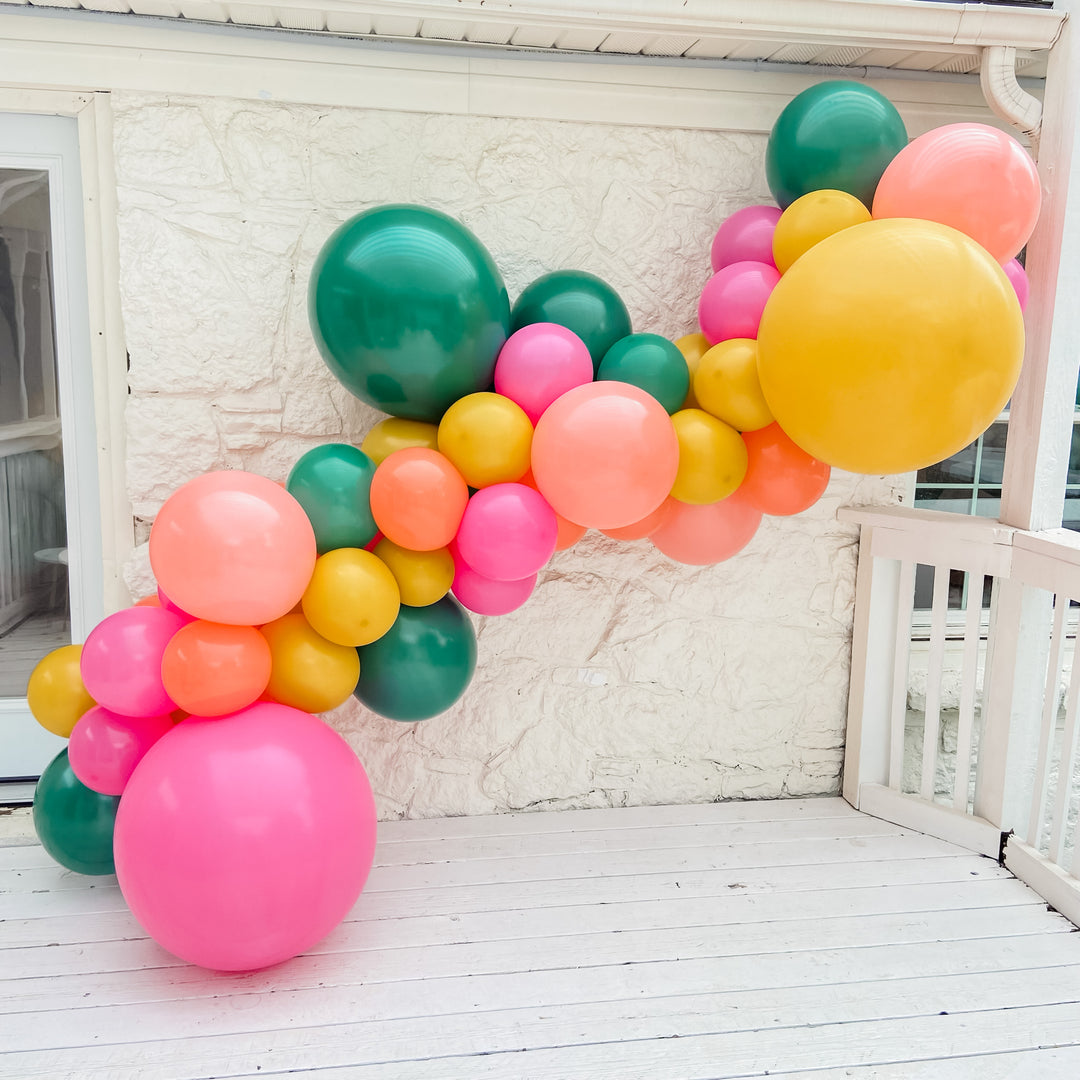 Wildflower Fiesta Inflated Balloon Garland