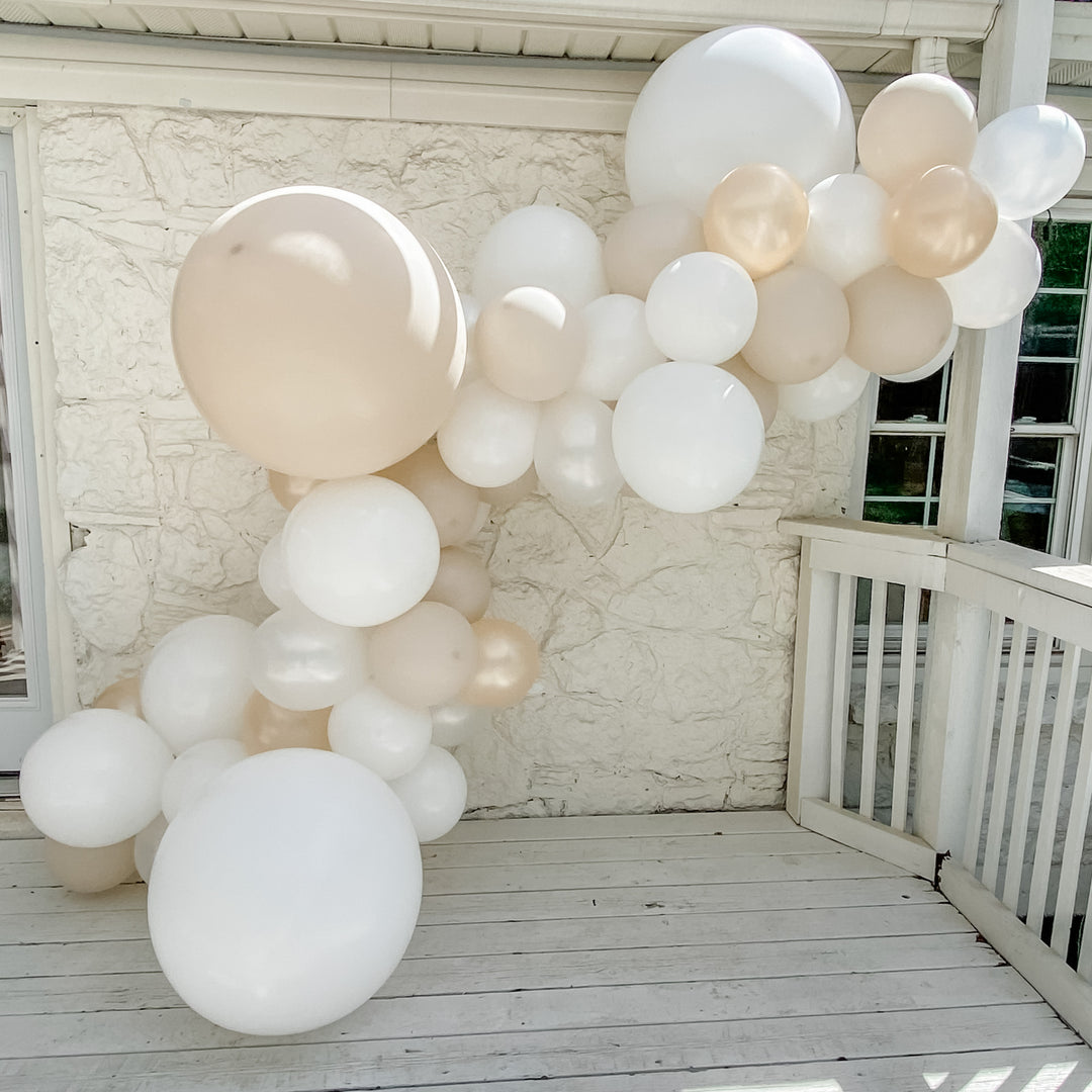 Pop The Bubbly Inflated Balloon Garland