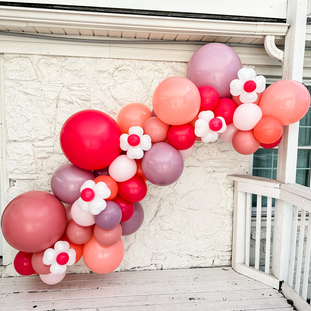 Flower Power Balloon Garland Kit