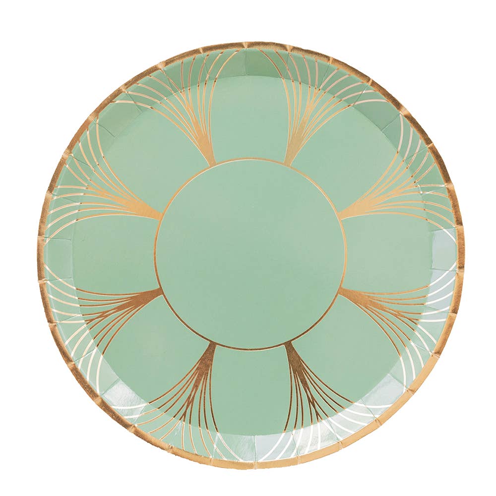 The Gatz Dinner Plates, Green