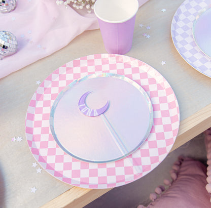 Tickle Me Pink Dinner Plates