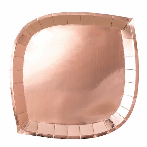 Rose Gold Posh Charger Plates