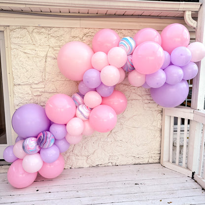 Pastel Galaxy Balloon Garland Kit