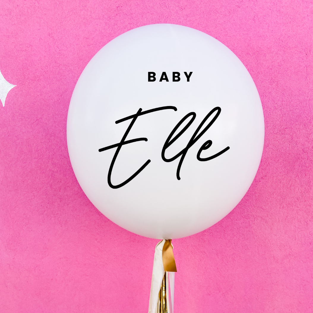 Baby Elle Jumbo Balloon