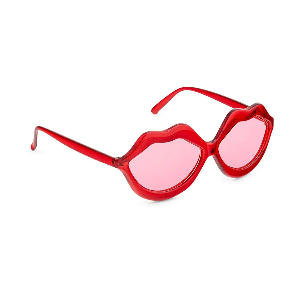 Women's Red Lip Party Sunglasses