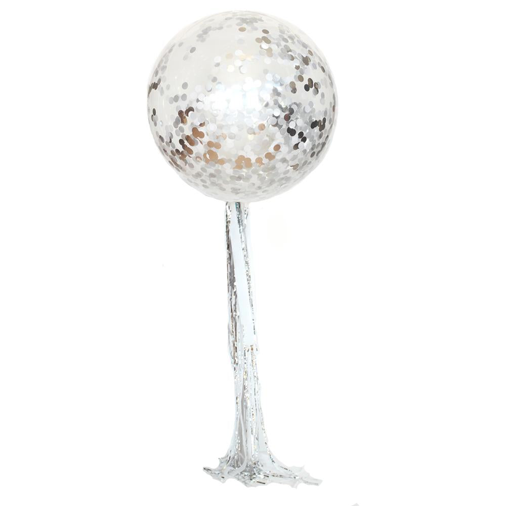 Silver Luxe Streamer Tail