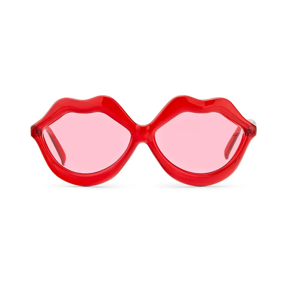 Women's Red Lip Party Sunglasses