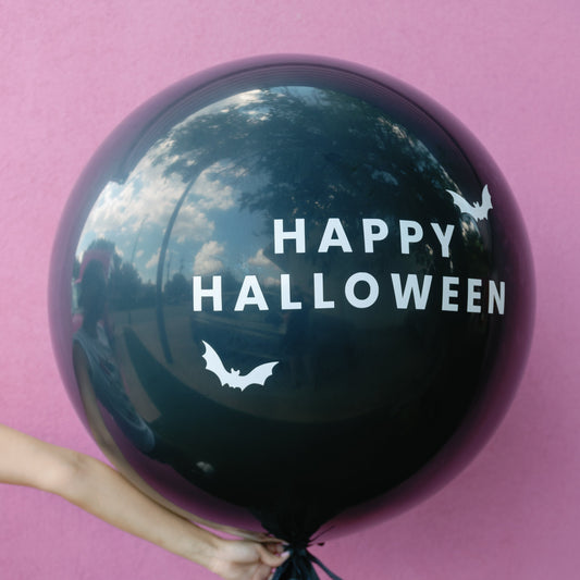 Happy Halloween Bats Jumbo Balloon