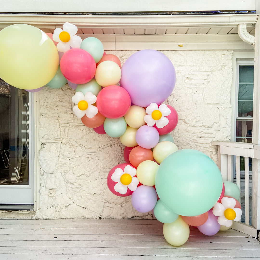 Flower Child Balloon Inflated Garland