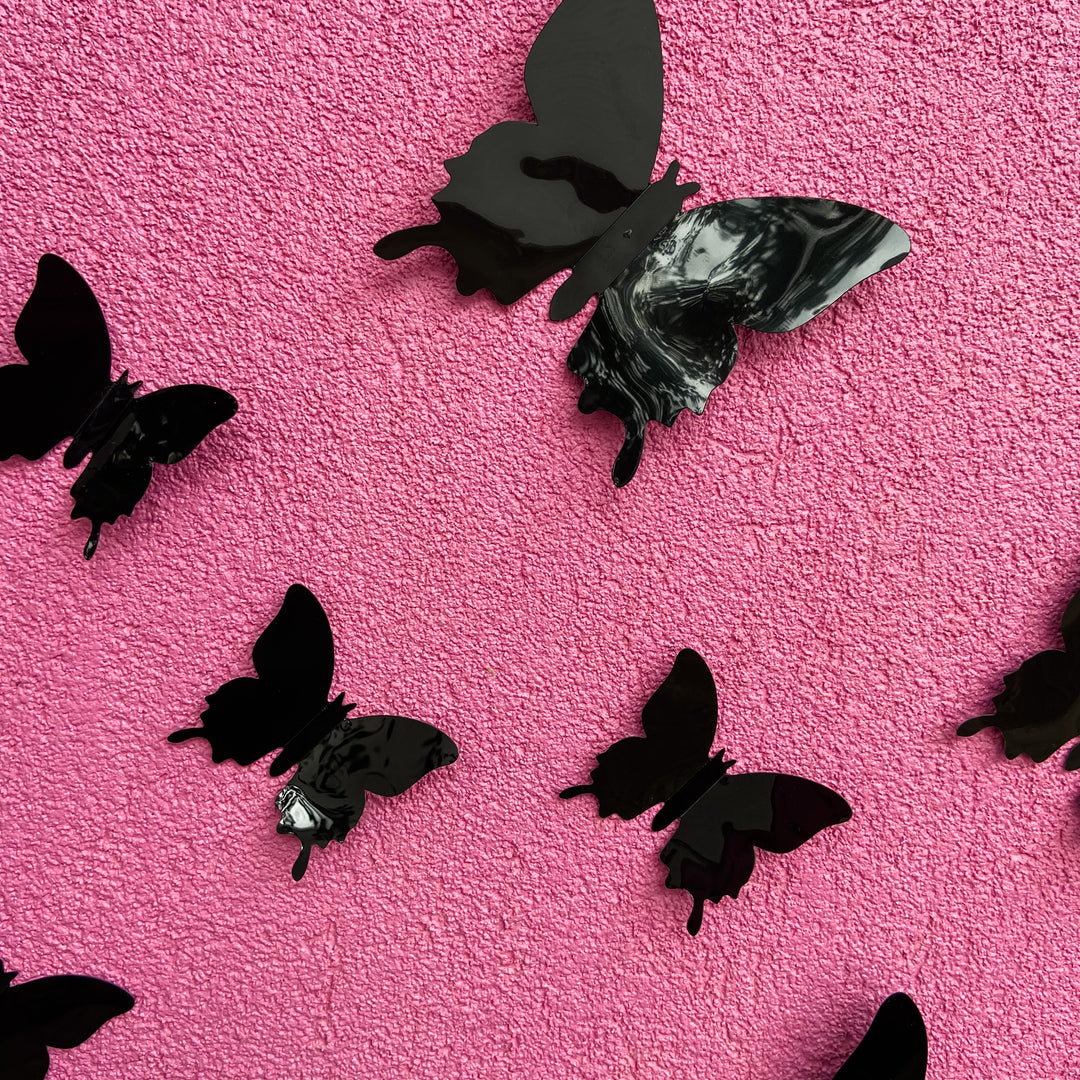 3D Black Butterfly Add-On