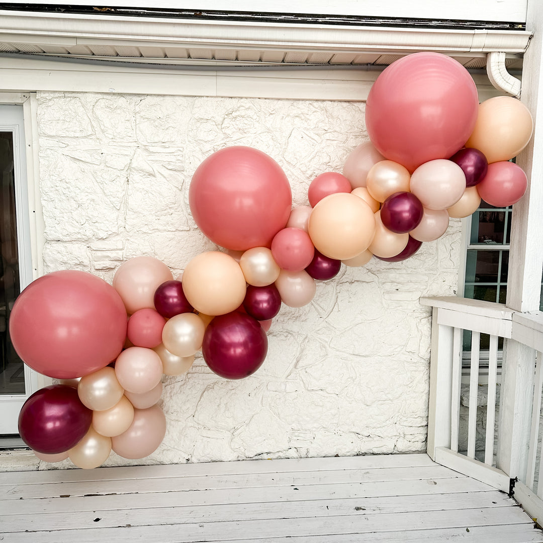 Falling For You Inflated Balloon Garland