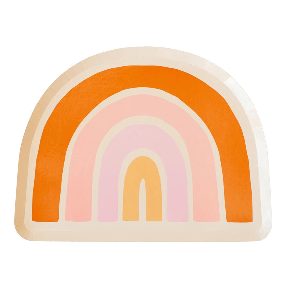 Boho Rainbow Large Plates