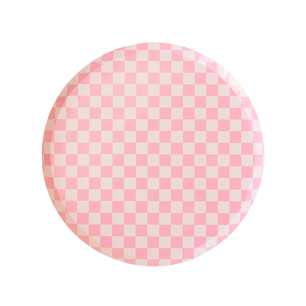 Tickle Me Pink Dinner Plates